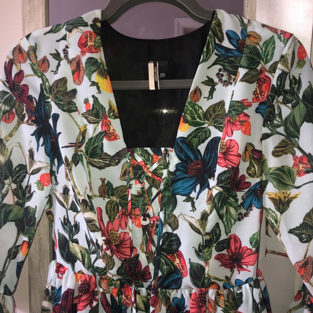 Topshop floral dress